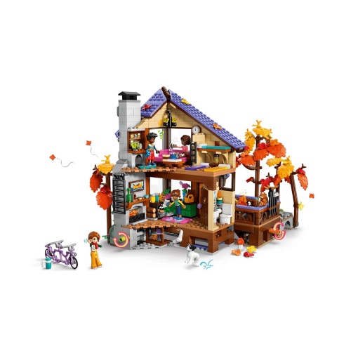 LEGO Friends cabana de outono aconchegante na floresta 42705