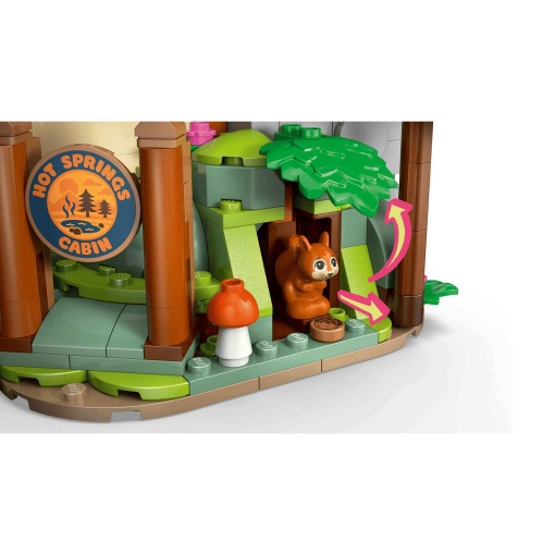 LEGO Friends cabana de outono aconchegante na floresta 42705