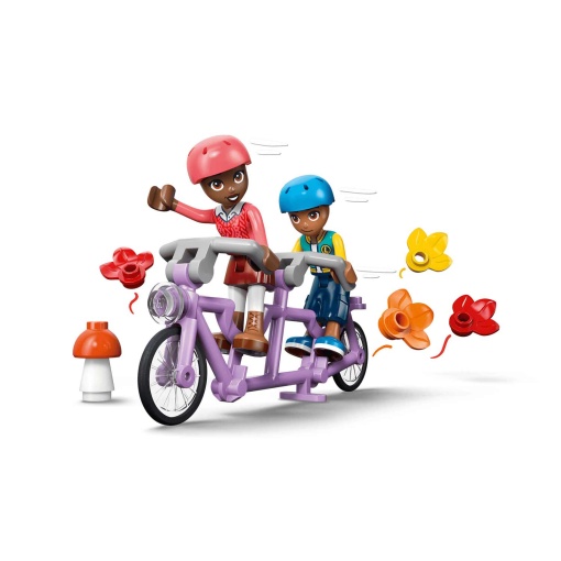 LEGO Friends cabana de outono aconchegante na floresta 42705
