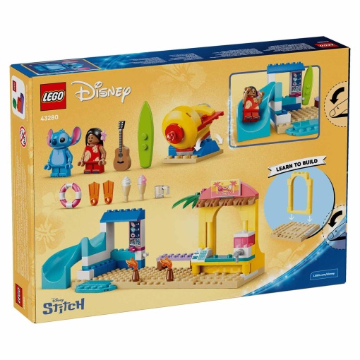 LEGO Disney diversão na praia com Lilo e Stitch 43280