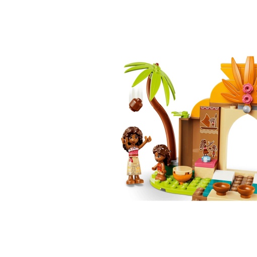 LEGO Disney Vaiana casa da aldeia e barco 43282