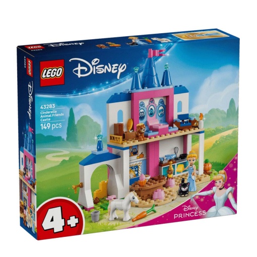 LEGO Disney castelo dos amigos animais da Cinderela 43283