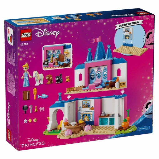 LEGO Disney castelo dos amigos animais da Cinderela 43283