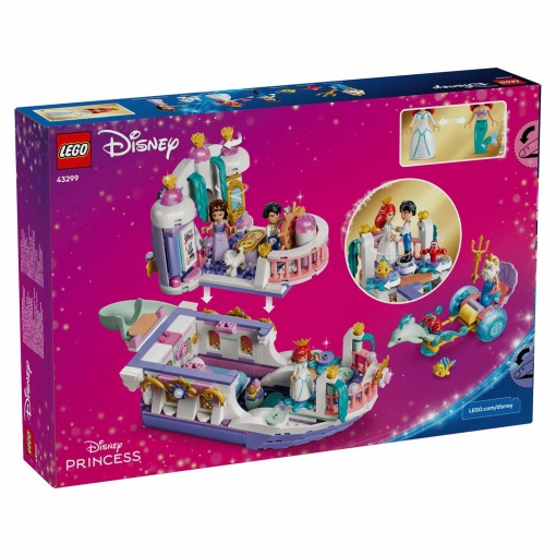 LEGO Disney barco do casamento real da Ariel 43299