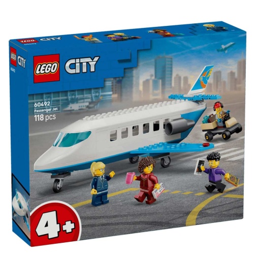 LEGO City jato de passageiros 60492