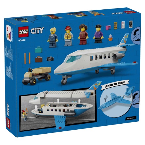 LEGO City jato de passageiros 60492