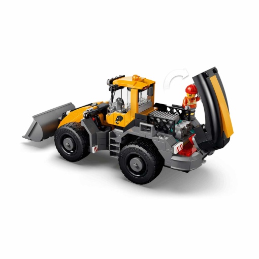 LEGO City camião basculante e empilhadora frontal 60494