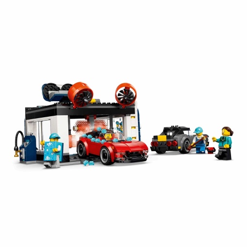 LEGO City lavagem de automóveis drive-through 60497