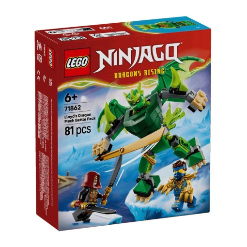 LEGO Ninjago pack de batalha do robô dragão do Lloyd 71862