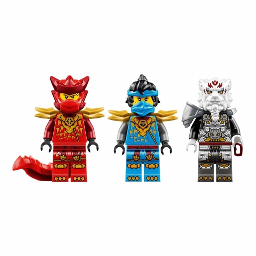 LEGO Ninjago Zilvar e Grimtak, a besta dragão 71863