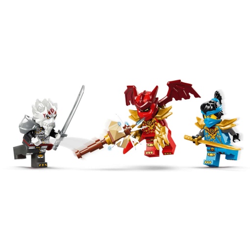 LEGO Ninjago Zilvar e Grimtak, a besta dragão 71863