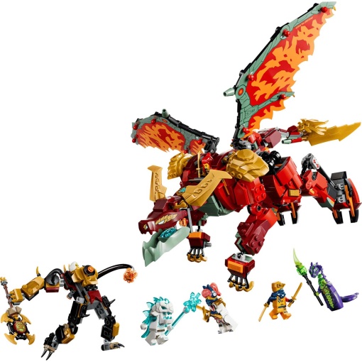 LEGO Ninjago robô dragão transformador da Wyldfyre 71868