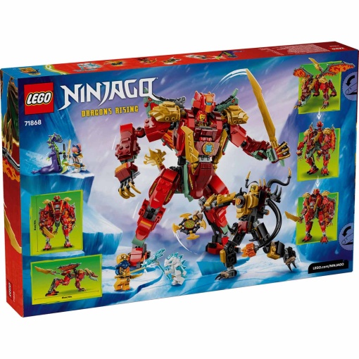 LEGO Ninjago robô dragão transformador da Wyldfyre 71868