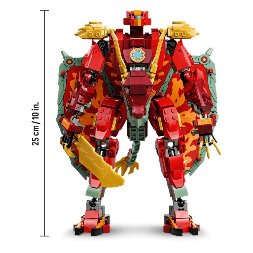 LEGO Ninjago robô dragão transformador da Wyldfyre 71868
