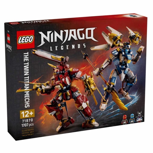 LEGO Ninjago a dupla de robôs titãs 71870