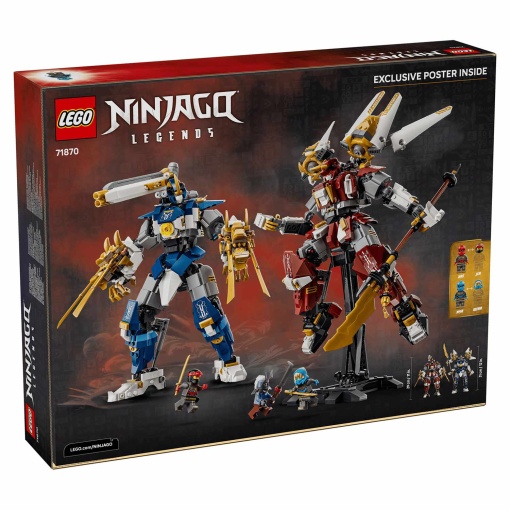 LEGO Ninjago a dupla de robôs titãs 71870