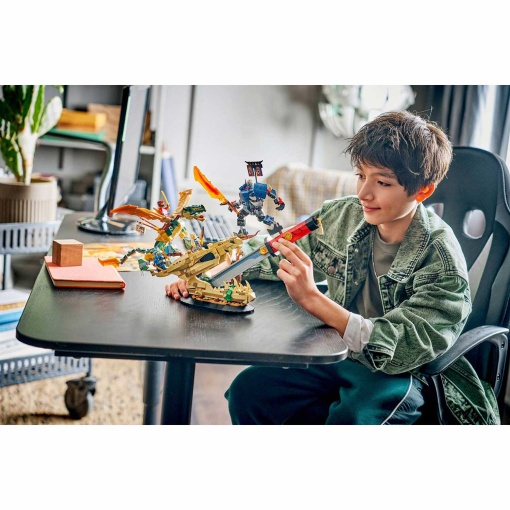 LEGO Ninjago batalha na espada do dragão 71871