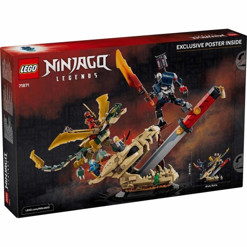LEGO Ninjago batalha na espada do dragão 71871