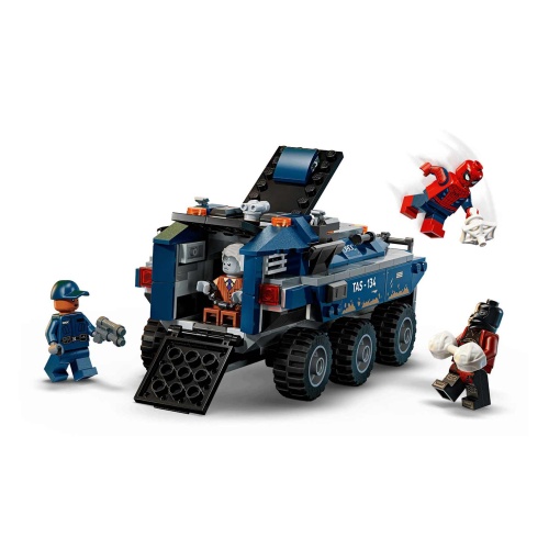 LEGO Marvel perseguição do transporte de prisioneiros do Spider-Man 76349