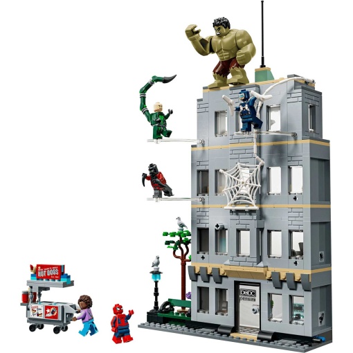 LEGO Marvel confronto épico do Spider-Man contra Hulk 76350