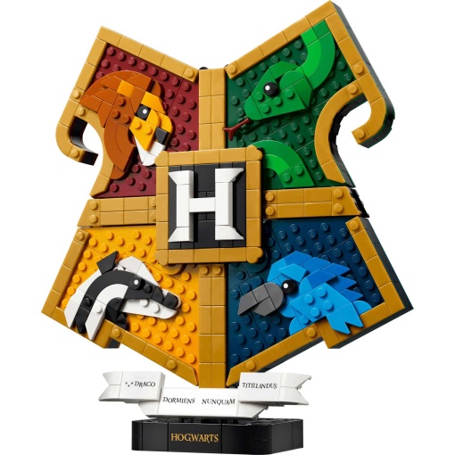 LEGO Harry Potter brasão das casas de Hogwarts 76462