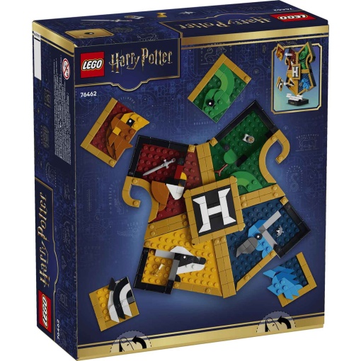 LEGO Harry Potter brasão das casas de Hogwarts 76462