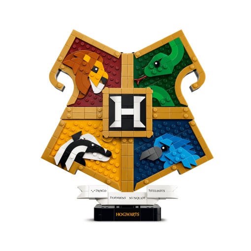 LEGO Harry Potter brasão das casas de Hogwarts 76462