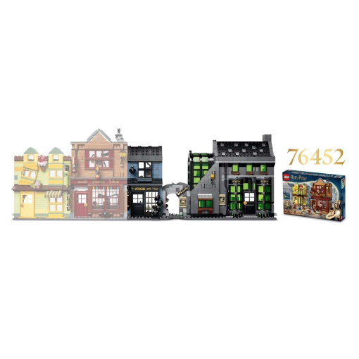 LEGO Harry Potter lojas de feitiçaria da Rua Bativolta 76471