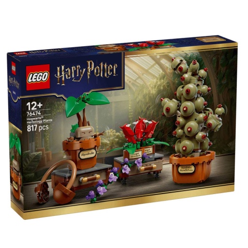 LEGO Harry Potter plantas de herbologia de Hogwarts 76474