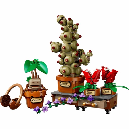 LEGO Harry Potter plantas de herbologia de Hogwarts 76474