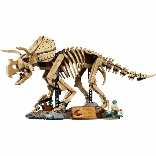 LEGO Jurassic World fósseis de dinossauros: Triceratops 77985