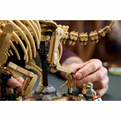LEGO Jurassic World fósseis de dinossauros: Triceratops 77985