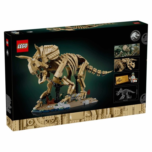 LEGO Jurassic World fósseis de dinossauros: Triceratops 77985