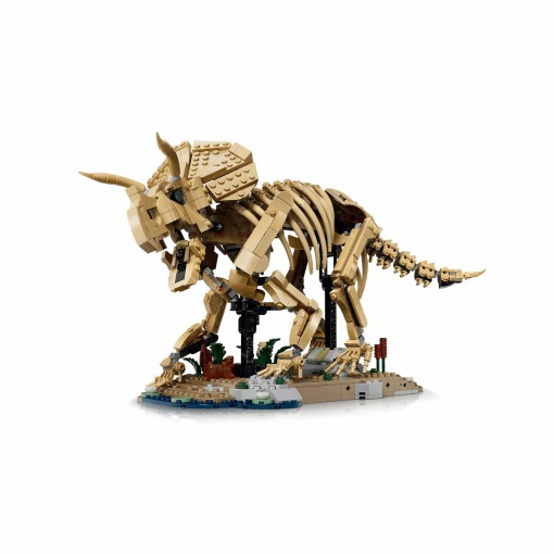 LEGO Jurassic World fósseis de dinossauros: Triceratops 77985