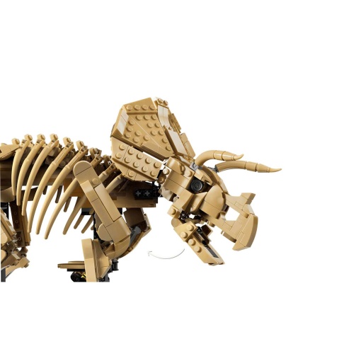LEGO Jurassic World fósseis de dinossauros: Triceratops 77985