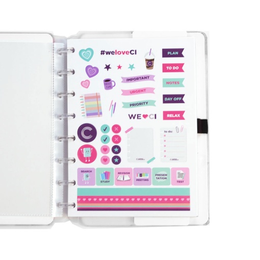 Caderno Inteligente A5 pautado Shadow