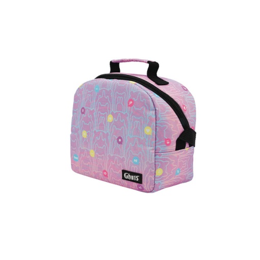 Lancheira térmica GHUTS Yummg Bubble Blush 22x20x11cm