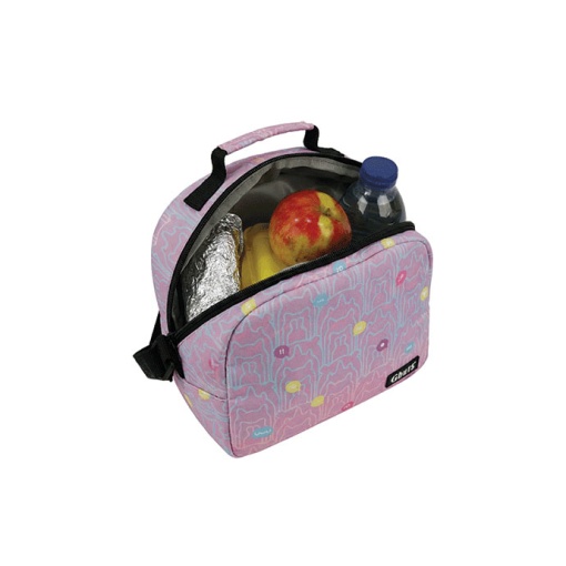 Lancheira térmica GHUTS Yummg Bubble Blush 22x20x11cm