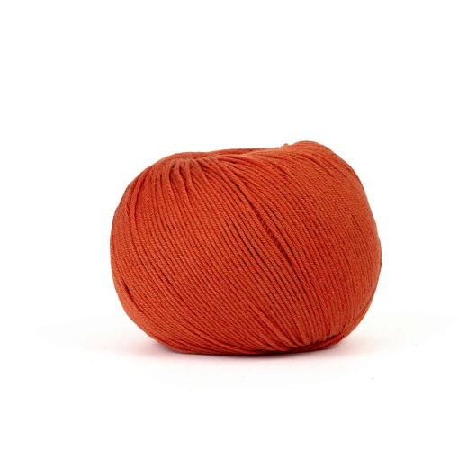 DMC Natura Just Cotton 50g Orange Coral 500 knitting yarn