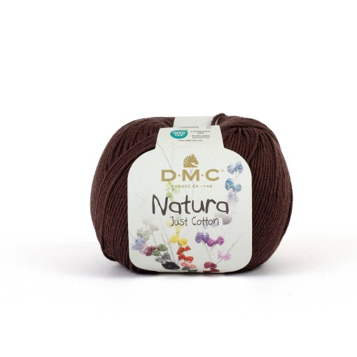 Fio de tricot DMC Natura Just Cotton 50g Sable Brulé 502