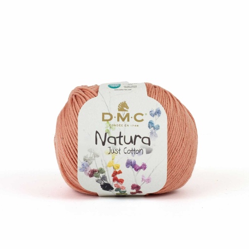 Fio de tricot DMC Natura Just Cotton 50g Rose Nacré 503