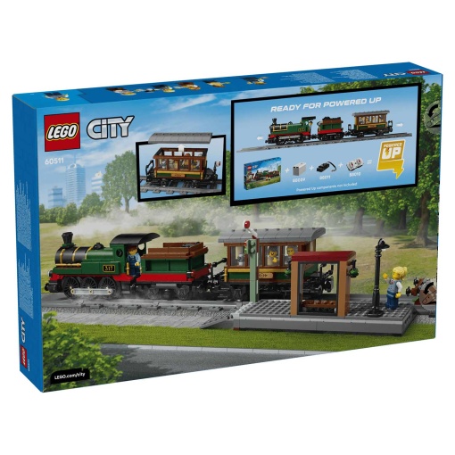 Tren de vapor antiguo LEGO City 60511