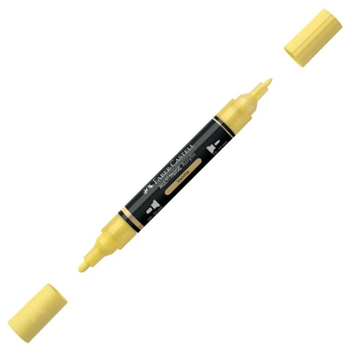 Marcador acrílico FABER-CASTELL Multimark baunilha 102