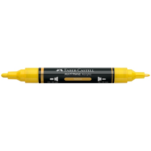 Faber-Castell Multimark acrylic marker, yellow, 108