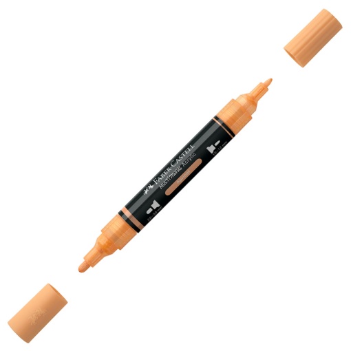 Marcador acrílico FABER-CASTELL Multimark pêssego 416