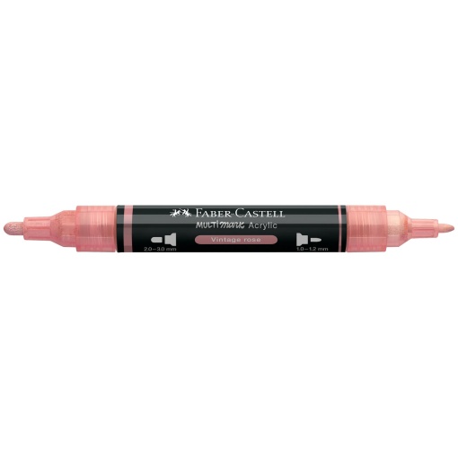 Faber-Castell Multimark acrylic marker, old rose color, 304