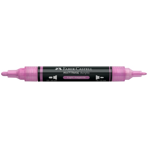 Faber-Castell Multimark acrylic marker, magenta 119