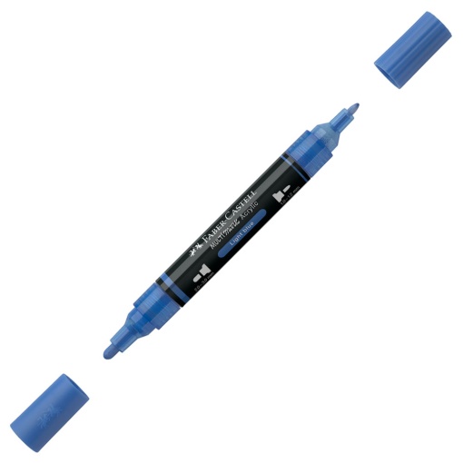 Marcador acrílico FABER-CASTELL Multimark azul celeste 140