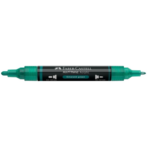 Faber-Castell Multimark acrylic marker, emerald green, 358