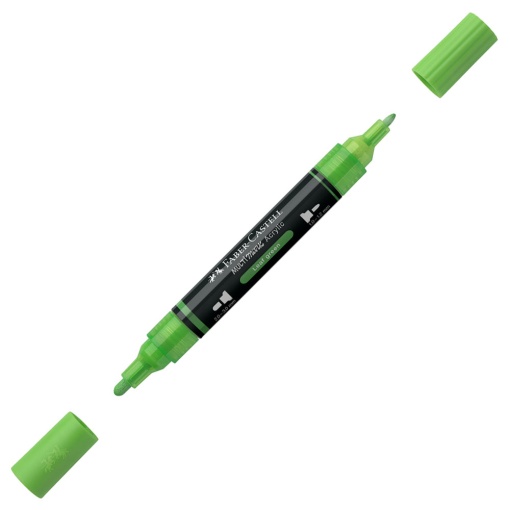 Marcador acrílico FABER-CASTELL Multimark verde claro 112